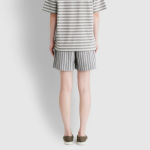 JAJU 60s Cotton 4.5 Lounge Shorts (Light Gray) — лёгкость и свобода в каждой детали