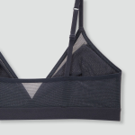 JAJU Airhole Bralette (Charcoal) — лёгкость и комфорт на каждый день