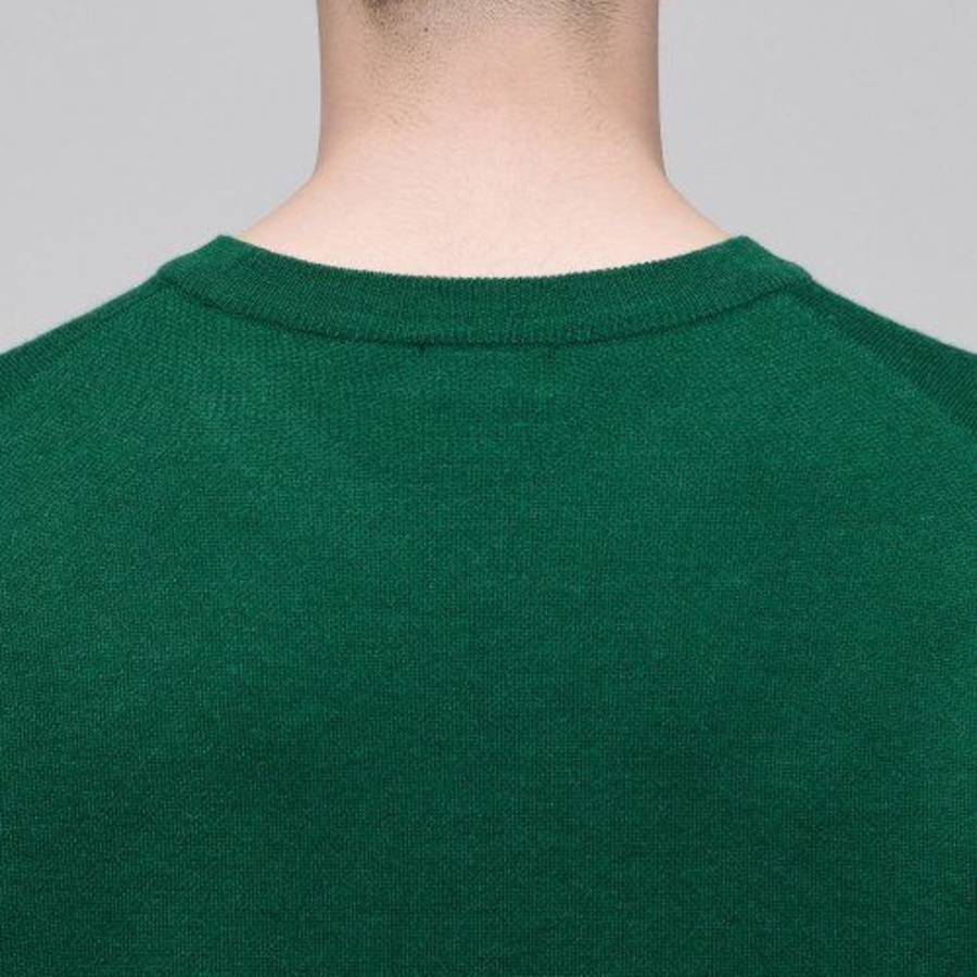 Minimal Crew Neck Knit [Green]