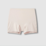 JAJU Rayon No-Line Boyshort Panty (Beige) — невидимое бельё с ощущением прохлады