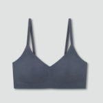 JAJU Air Modal No-Line Crop Bra (Charcoal) — невесомая поддержка с максимальным комфортом