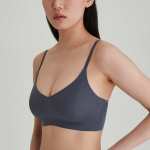 JAJU Air Modal No-Line Crop Bra (Charcoal) — невесомая поддержка с максимальным комфортом
