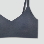 JAJU Air Modal No-Line Crop Bra (Charcoal) — невесомая поддержка с максимальным комфортом