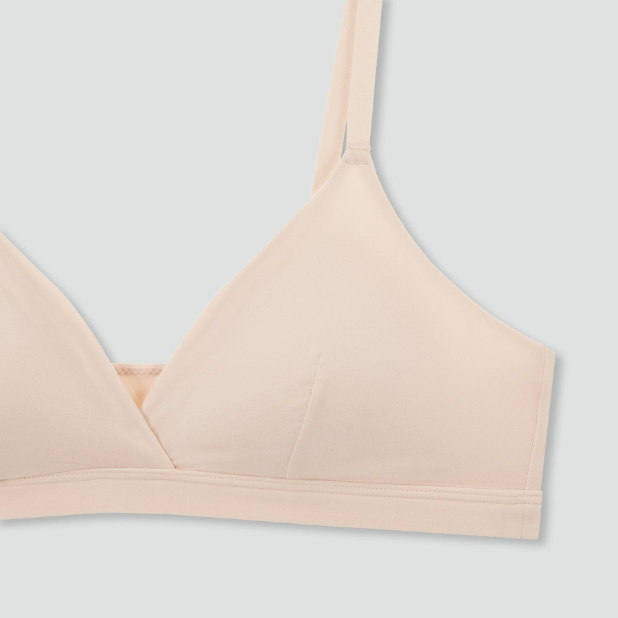 JAJU 720-Degree Stretch Butter Bralette (Beige) — максимальная мягкость и комфорт без компромиссов