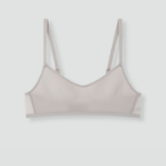 JAJU Mesh Crop Bra (Dark Beige) — дышащий комфорт и лёгкая поддержка