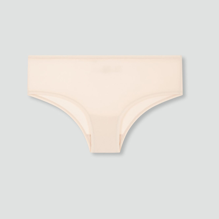 JAJU 720-Degree Stretch Butter Bikini Panty (Beige) — ультрамягкое бельё с эффектом «второй кожи»