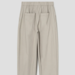 KUHO [Summer Icon Slacks] [Golf] Daily Use Tapered Tuck Pants – Beige