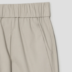 KUHO [Summer Icon Slacks] [Golf] Daily Use Tapered Tuck Pants – Beige