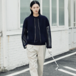 KUHO [Summer Icon Slacks] [Golf] Daily Use Tapered Tuck Pants – Beige