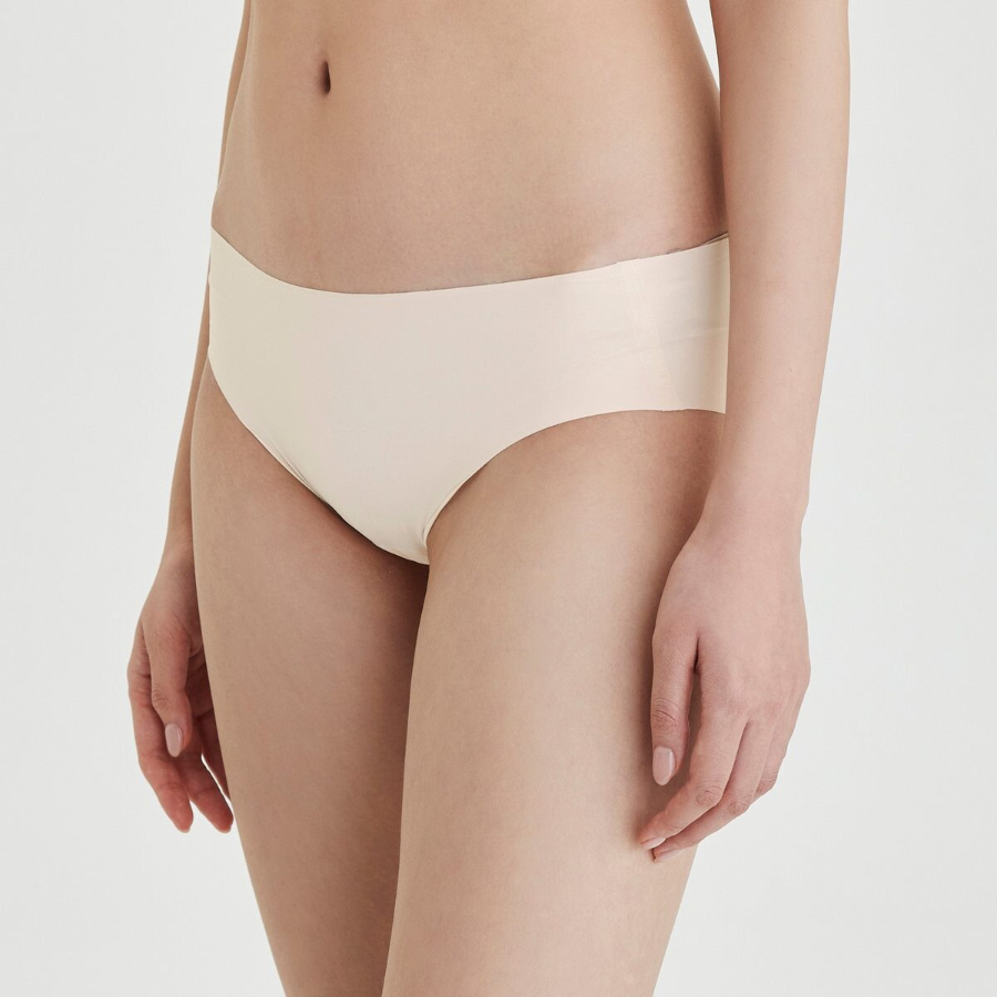 JAJU Perfect No-Line Bikini Panty (Beige) — идеальное бельё без видимых линий