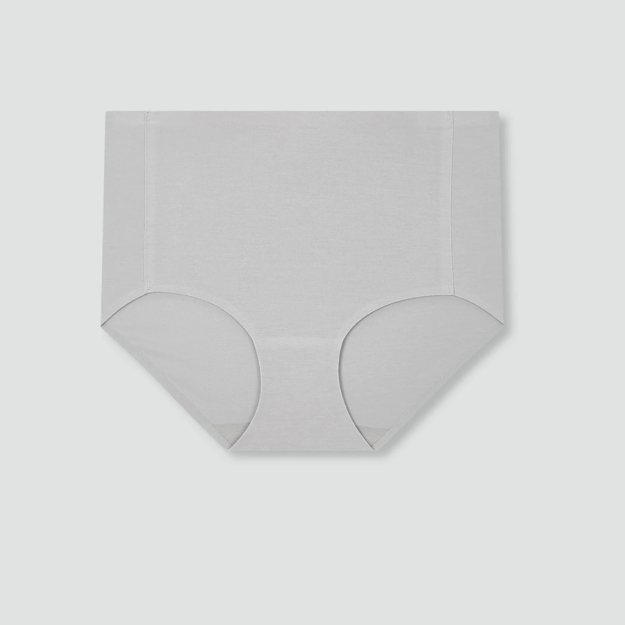 JAJU Air Modal No-Line High-Rise Panty (Dark Beige) — комфорт и незаметность с высокой посадкой