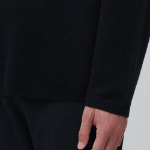Minimal Crew Neck Knit [Black]