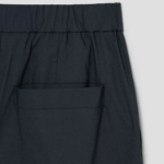 KUHO [Summer Icon Slacks] [Golf] Daily Use Tapered Tuck Pants – Ash