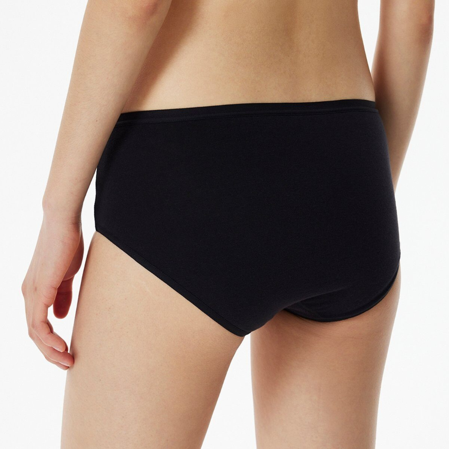 JAJU 720-Degree Stretch Cotton Hip-Hugger Panty (Black) — комфорт и идеальная посадка без компромиссов