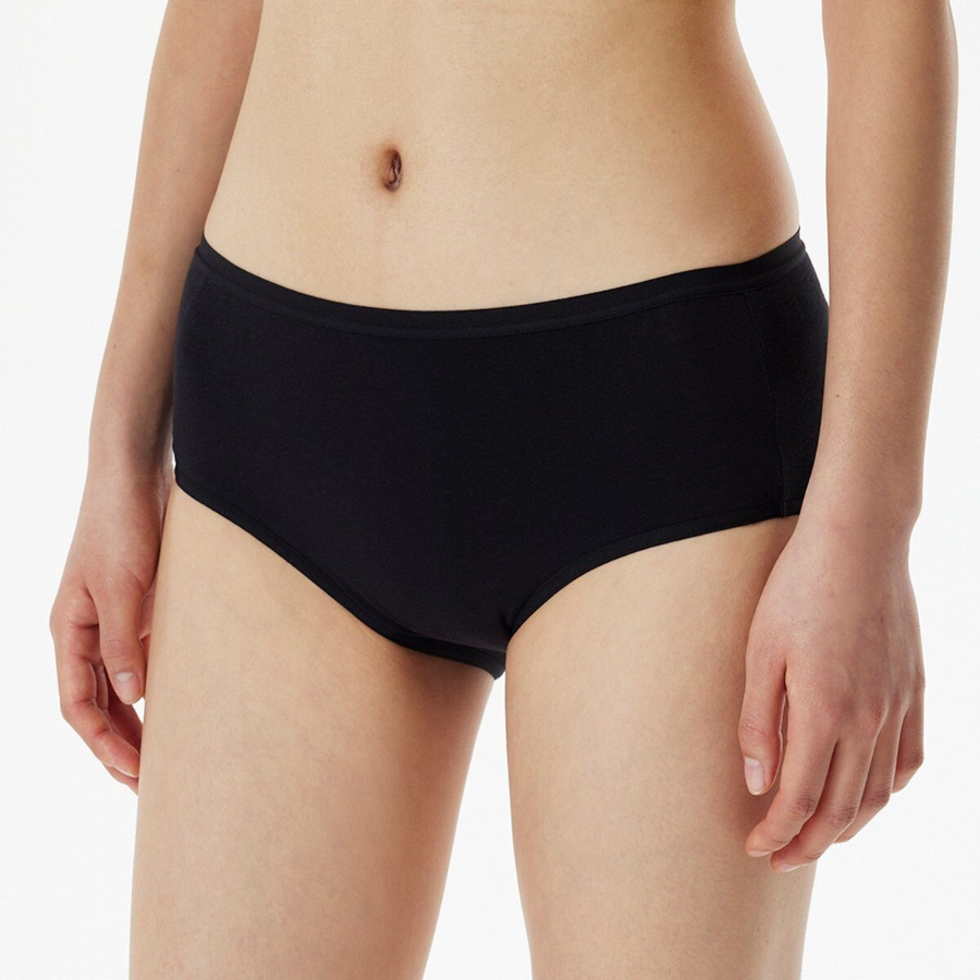 JAJU 720-Degree Stretch Cotton Hip-Hugger Panty (Black) — комфорт и идеальная посадка без компромиссов