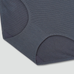 JAJU Air Modal No-Line High-Rise Panty (Charcoal) — легкость и комфорт с высокой посадкой