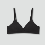 JAJU 720-Degree Stretch Butter Bralette (Black) — комфорт и эластичность в минималистичном дизайне