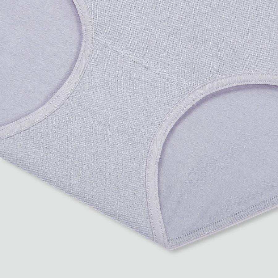 JAJU 720-Degree Stretch Cotton Hip Hugger Panty (Light Gray) — комфорт и идеальная посадка каждый день