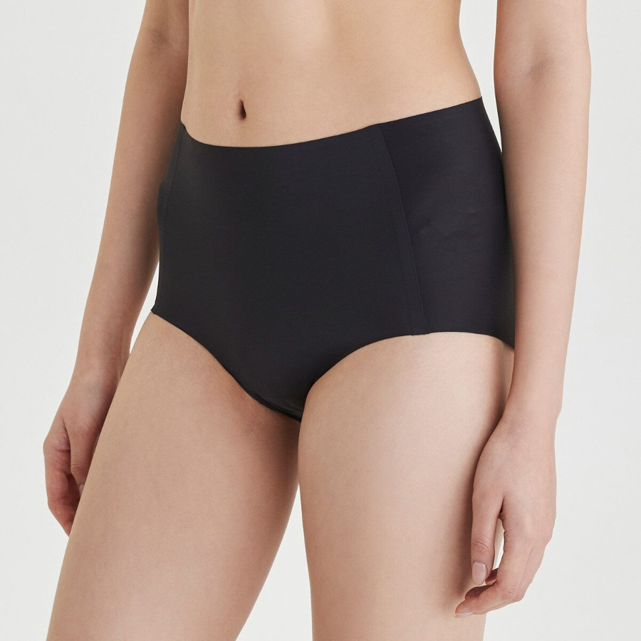 JAJU Perfect No-Line High-Rise Panty (Black) — невидимая поддержка с утонченным комфортом