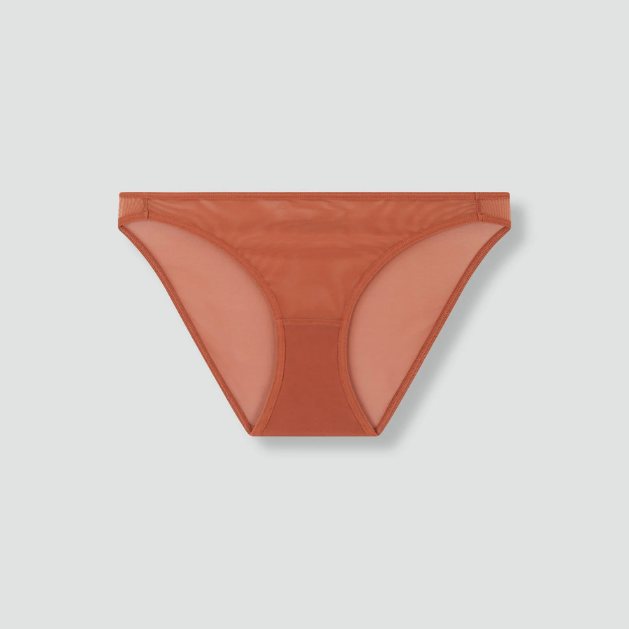 JAJU Airhole Bikini Panty (Brown) — легкость и воздухопроницаемость для вашего комфорта