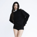 JAJU Cotton Rib Outband Shorty Panty (Black) — комфорт и поддержка на каждый день