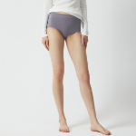 JAJU 120-Count Modal No-Line High-Rise Panty (Grey) — незаметное бельё для абсолютного комфорта