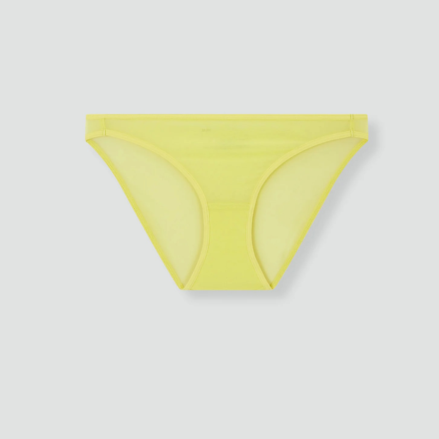 JAJU Airhole Bikini Panty (Yellow) — лёгкость и дышащий комфорт каждый день