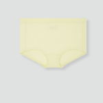 JAJU Cotton Rib Outband Shorty Panty (Yellow) — комфорт и лёгкость на каждый день