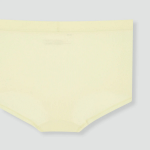 JAJU Cotton Rib Outband Shorty Panty (Yellow) — комфорт и лёгкость на каждый день