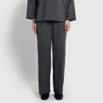 JAJU Wide Cotton Pants (Charcoal) — лёгкость движений и комфорт в повседневном формате