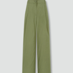 JAJU Wide Cotton Pants (Khaki) — свобода движений и прохлада натурального хлопка
