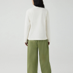 JAJU Wide Cotton Pants (Khaki) — свобода движений и прохлада натурального хлопка