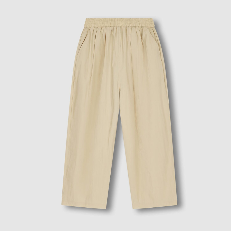 JAJU Easy-Fit Banding Pants (Beige) — комфорт и лёгкость в повседневном образе