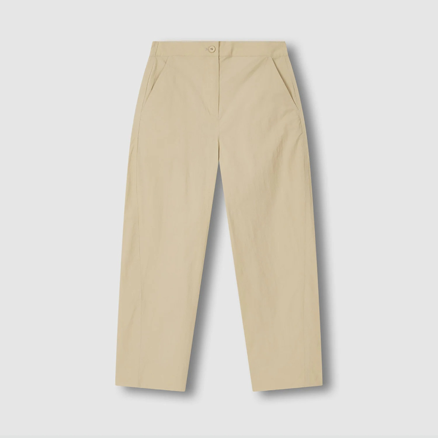 JAJU Tapered Pants (Beige) — лёгкость движений и аккуратный силуэт каждый день