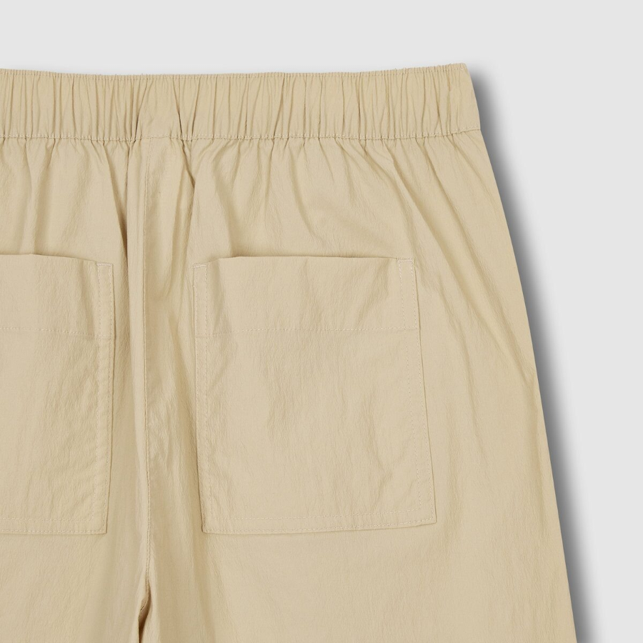 JAJU Tapered Pants (Beige) — лёгкость движений и аккуратный силуэт каждый день