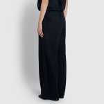 JAJU Wide Pants (Black) — лёгкие широкие брюки на каждый день