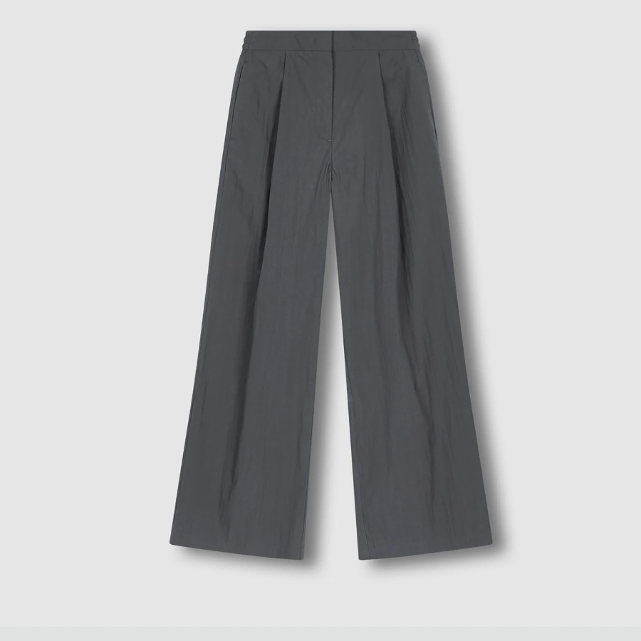 JAJU Wide Pants (Charcoal) — комфорт и лёгкость в минималистичном исполнении