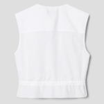 Maison Kitsune Women Crafted Embroidery Sleeveless Top