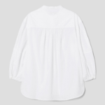 Maison Kitsune Women Crafted Embroidery Maxi Sleeve Shirt