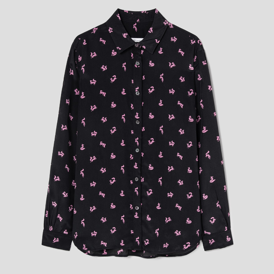 Maison Kitsune Women Classic Fluid Shirt