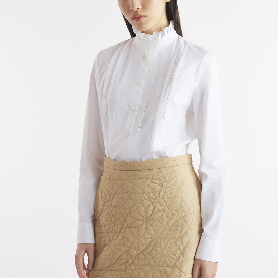 Maison Kitsune Women Blouse Craft Details