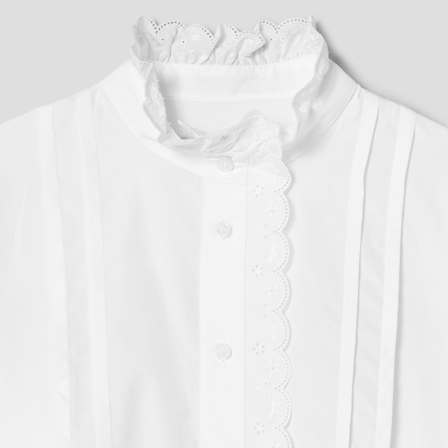 Maison Kitsune Women Blouse Craft Details