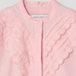 Maison Kitsune Women Craft Embroidery Shirt
