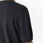 Cool Touch Crew Neck Short-Sleeve Knit [Dark Grey]