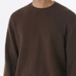 Essential Crew Neck Knit [Brown]