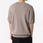 Cool Touch Crew Neck Short Sleeve Knit [Toffee]