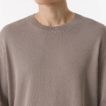 Cool Touch Crew Neck Short Sleeve Knit [Toffee]