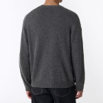 Essential Crew Neck Knit [Grey]