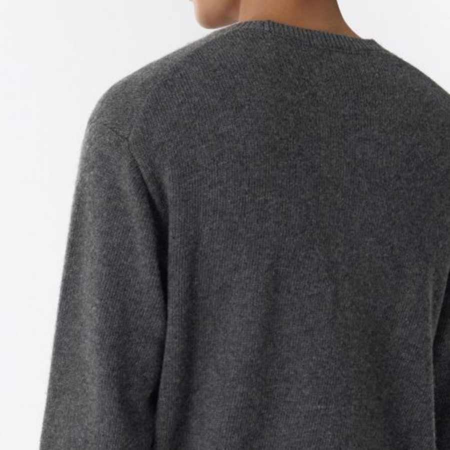 Essential Crew Neck Knit [Grey]