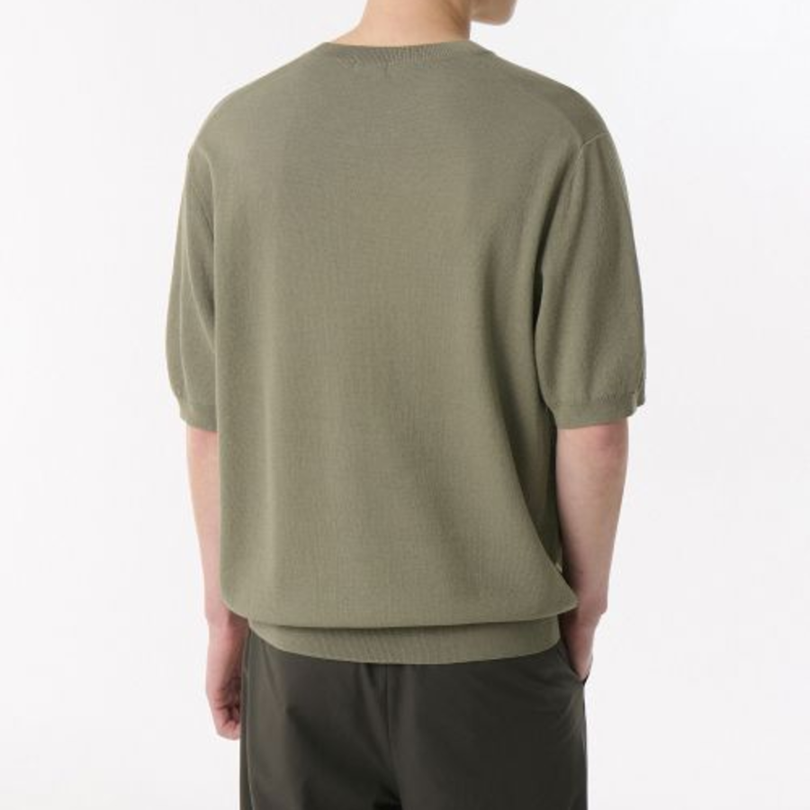 Cool Touch Crew Neck Short Sleeve Knit [Sage]